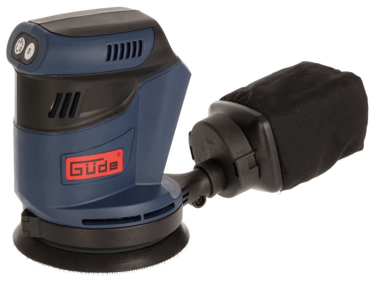 GÜDE Akumulátorová excentrická bruska EXS 18-0 58523