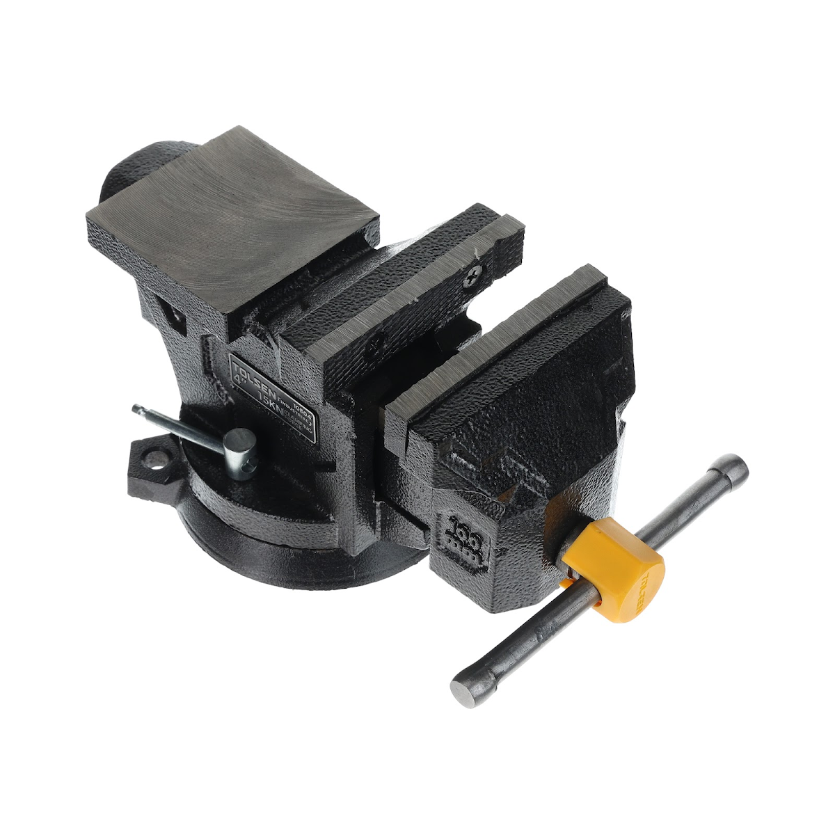 TOLSEN Otočný svěrák s kovadlinou 100/100 mm 10804