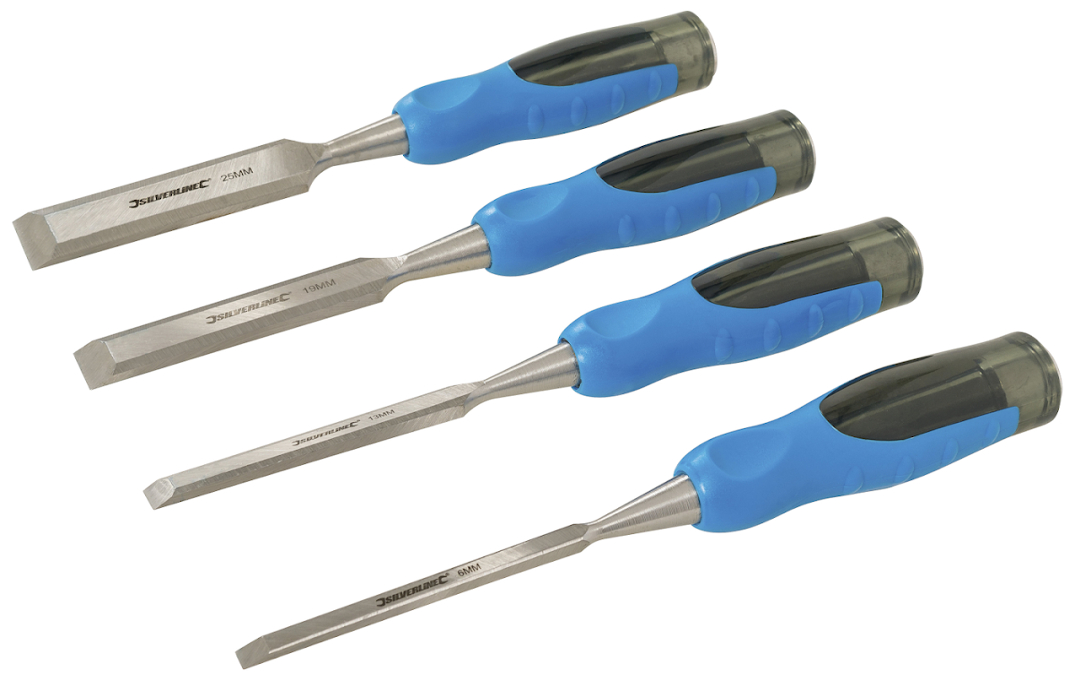 Sada dlát PROFI 4 ks Silverline 633495