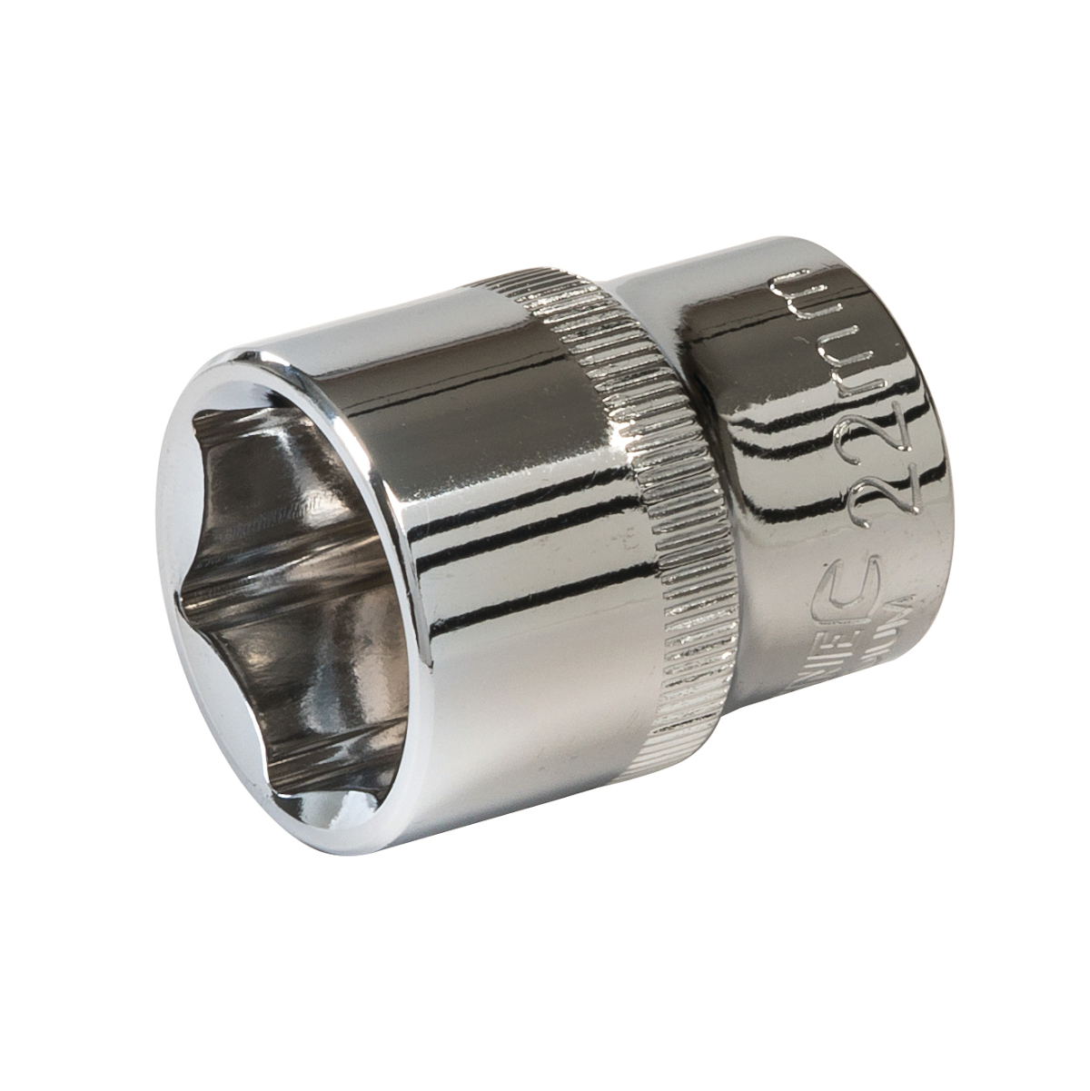 Nástrčný klíč 22 mm 1/2 HEX krátký Silverline 677277