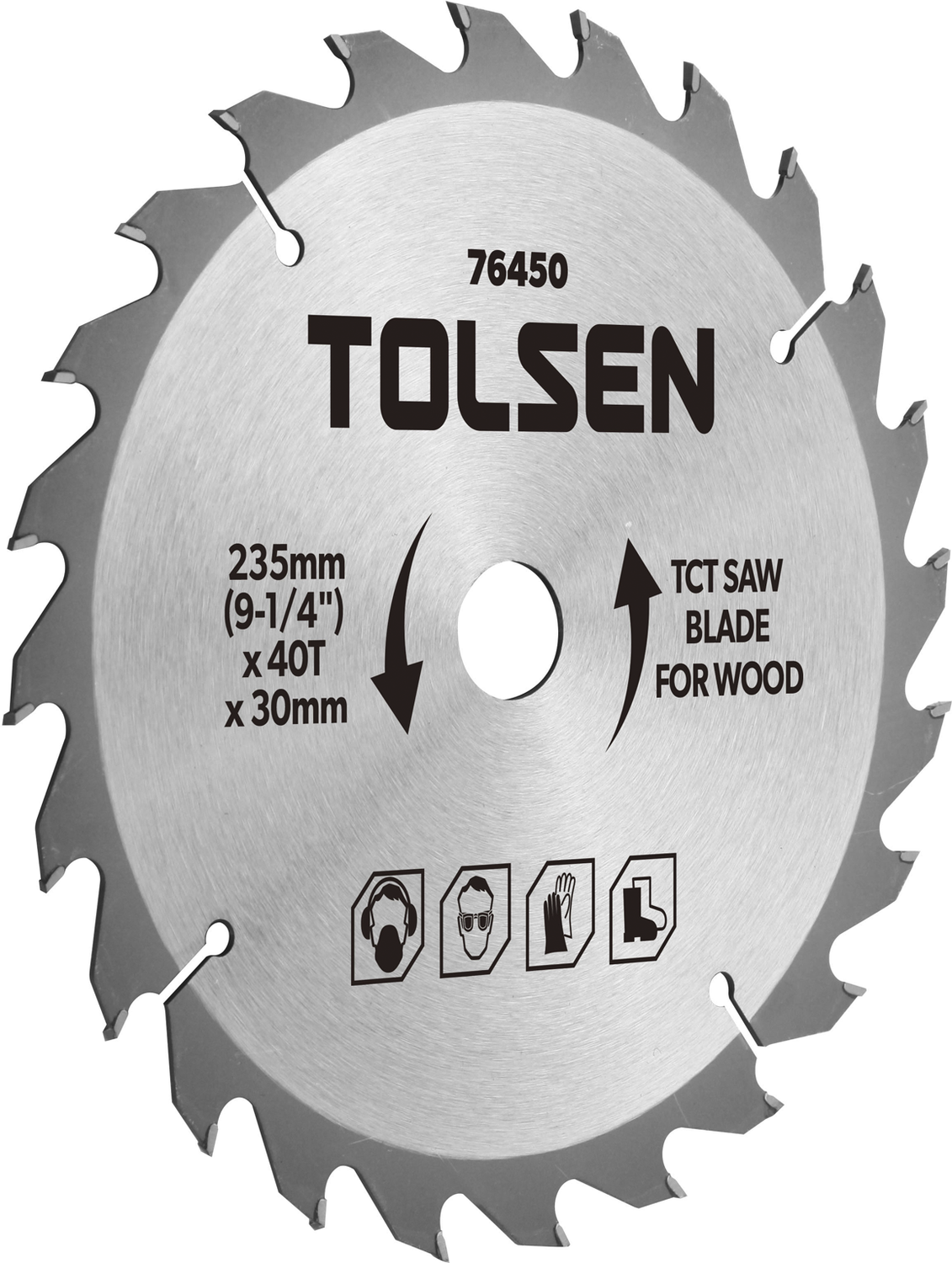 TOLSEN Pilový kotouč TCT 254 × 30 - 60z 76461