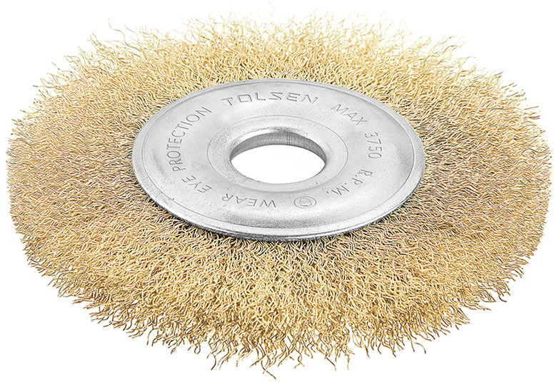TOLSEN Okružní kartáč 125 mm 77527