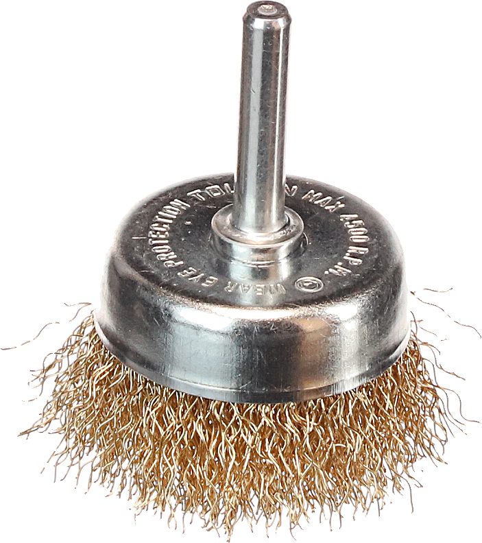 TOLSEN Drátěný kartáč 50 mm - stopka 77548
