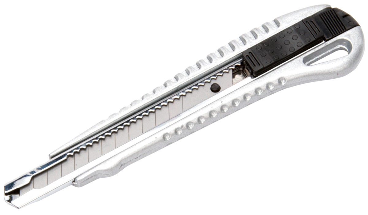 EXTOL CRAFT Nůž odlamovací kovový s kovovou výztuhou 9 mm 80048