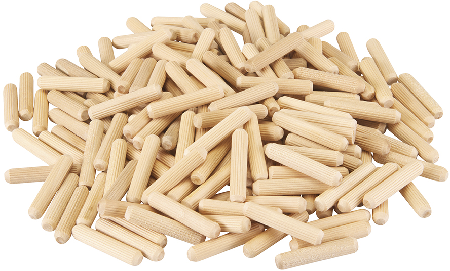 Dřevěné kolíky 8 × 40 mm - 200 ks Silverline 868727