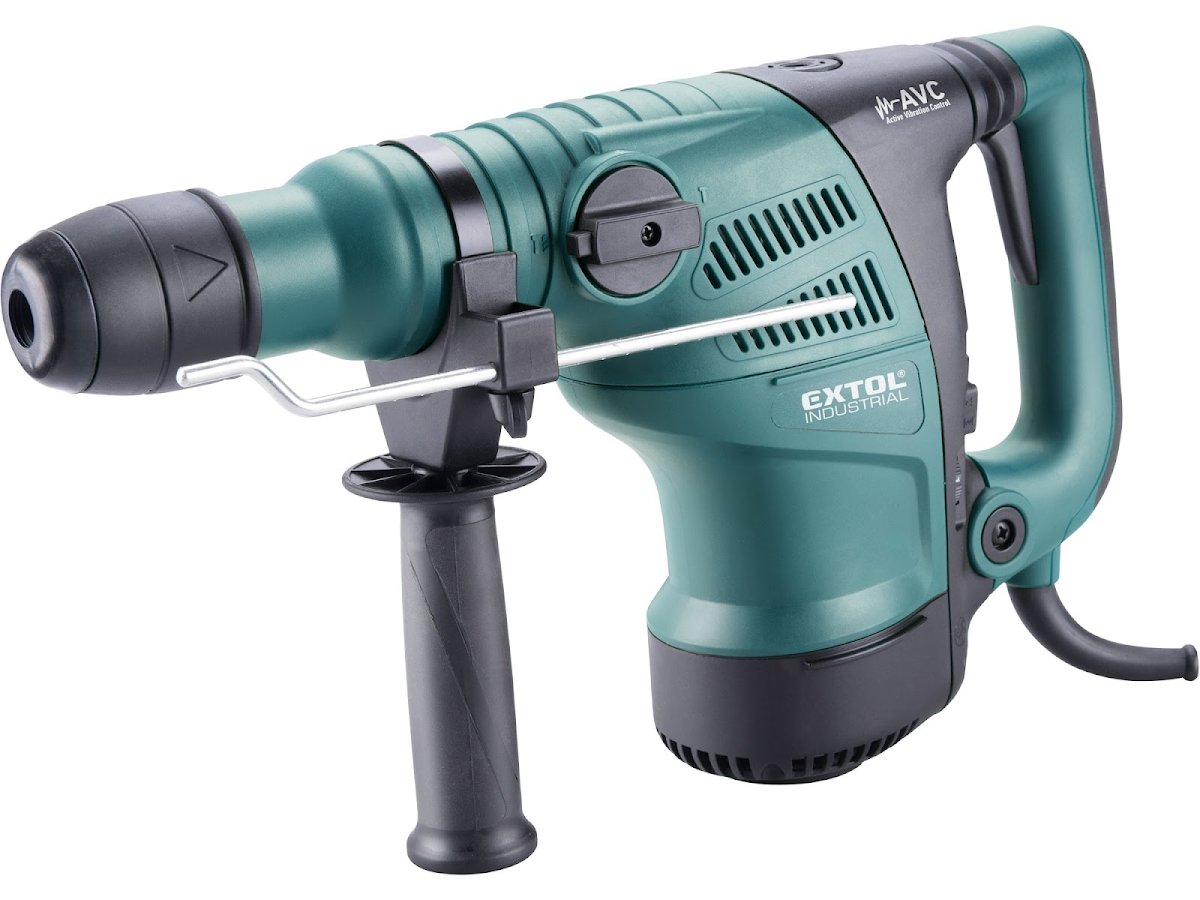 EXTOL INDUSTRIAL Kladivo vrtací a sekací, antivibrační systém, SDS MAX, 9J 8790100