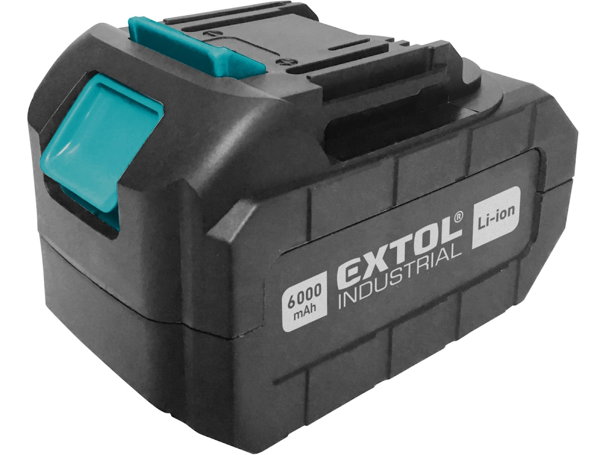 EXTOL INDUSTRIAL Baterie akumulátorová 18 V, Li-ion, 6000 mAh 8791115B6