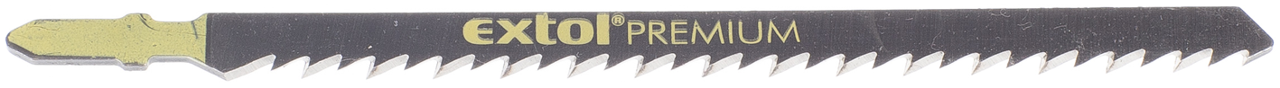 EXTOL PREMIUM Plátky do přímočaré pily 126 × 4 8805012