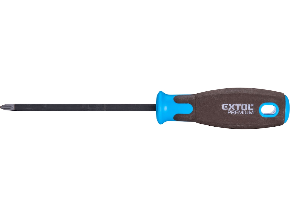 EXTOL PREMIUM Šroubovák křížový PH SUPERGRIP, PH 2 × 125 mm, CrV 8819272