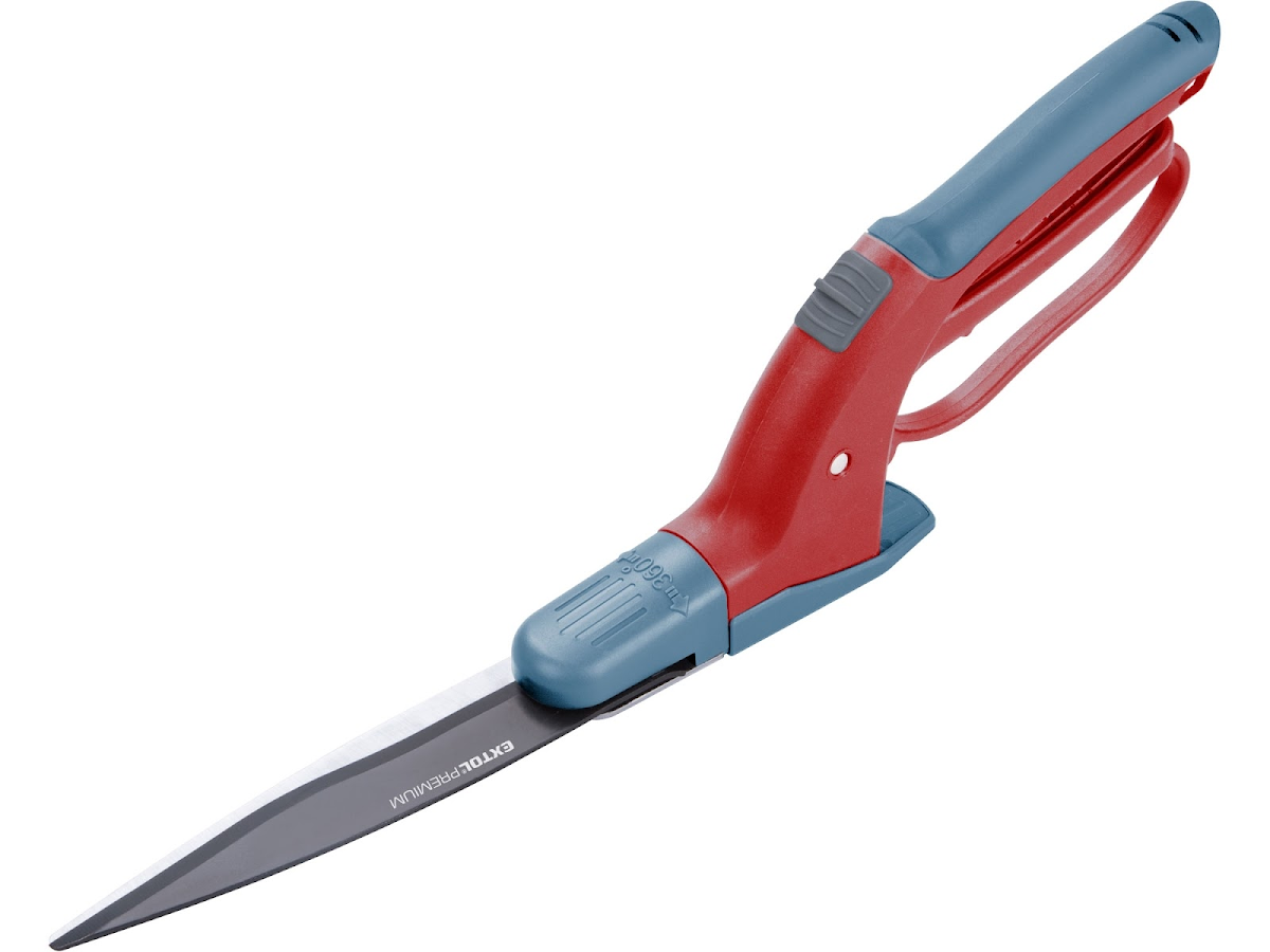 EXTOL PREMIUM Nůžky na trávu otočné, 360 mm 8872300