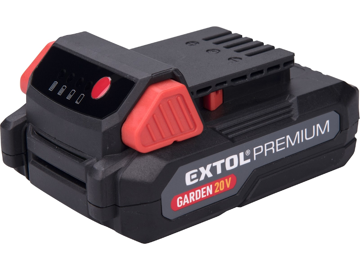 EXTOL PREMIUM Baterie akumulátorová GARDEN20 V, 20 V Li - ion, 2000 mAh 8895780