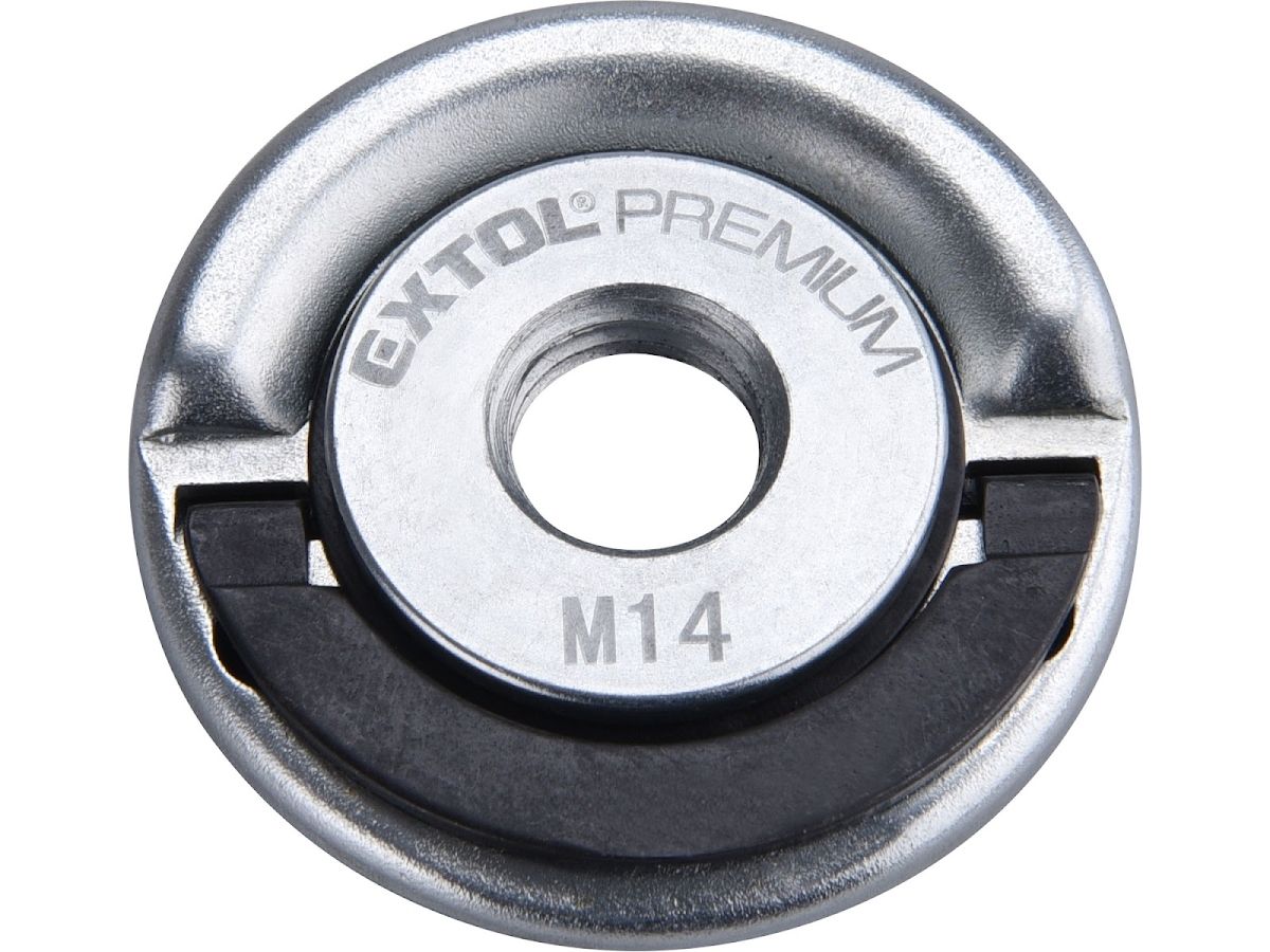 EXTOL PREMIUM Matice rychloupínací pro úhlové brusky, M14, do 100 W 8898050