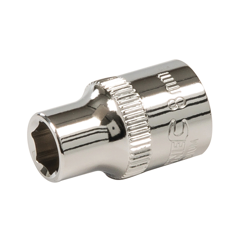 Nástrčný klíč 8 mm 3/8" HEX krátký Silverline 902942