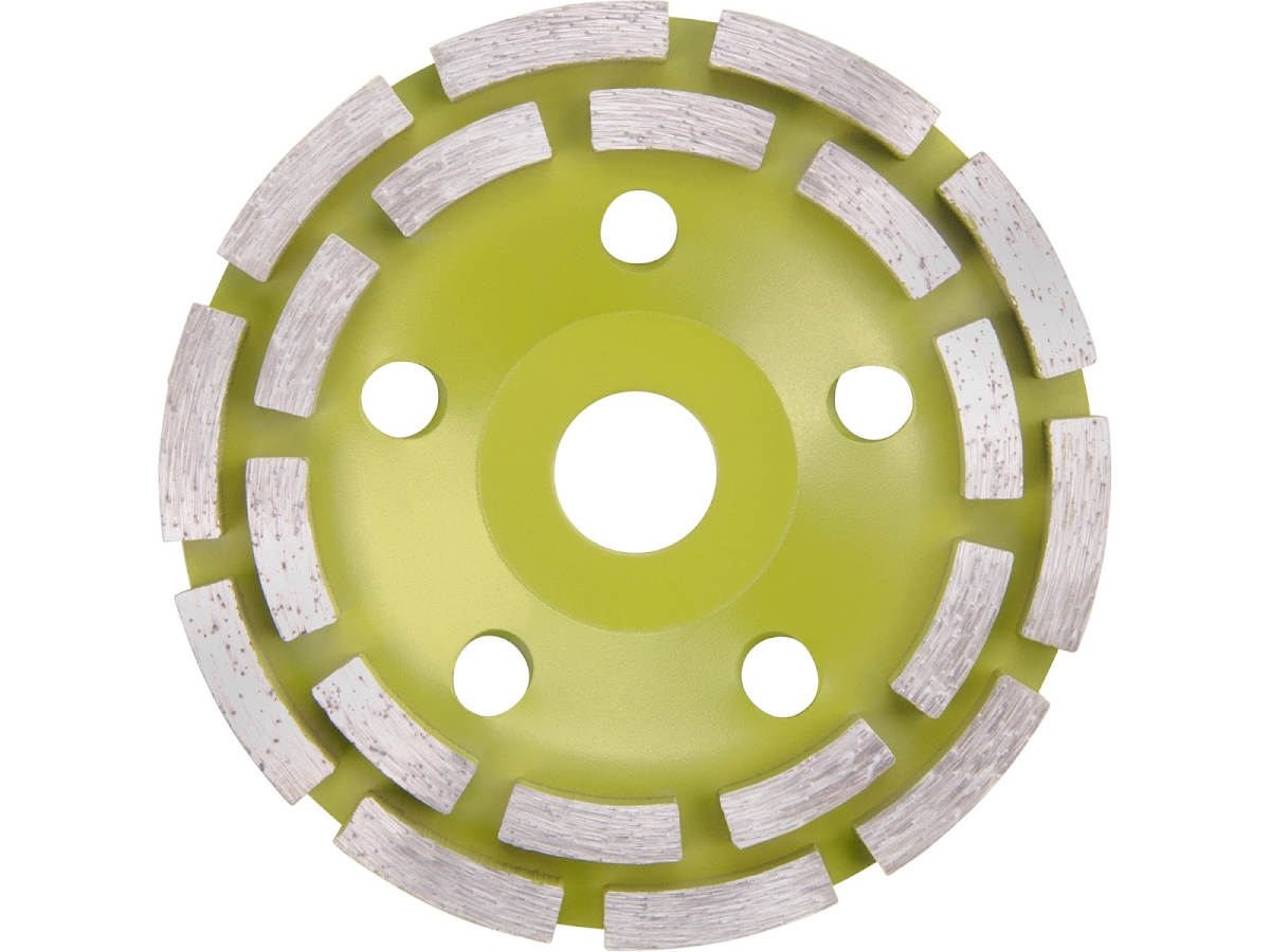 EXTOL CRAFT Kotouč diamantový brusný dvouřadý, 125 × 22,2 mm 903025