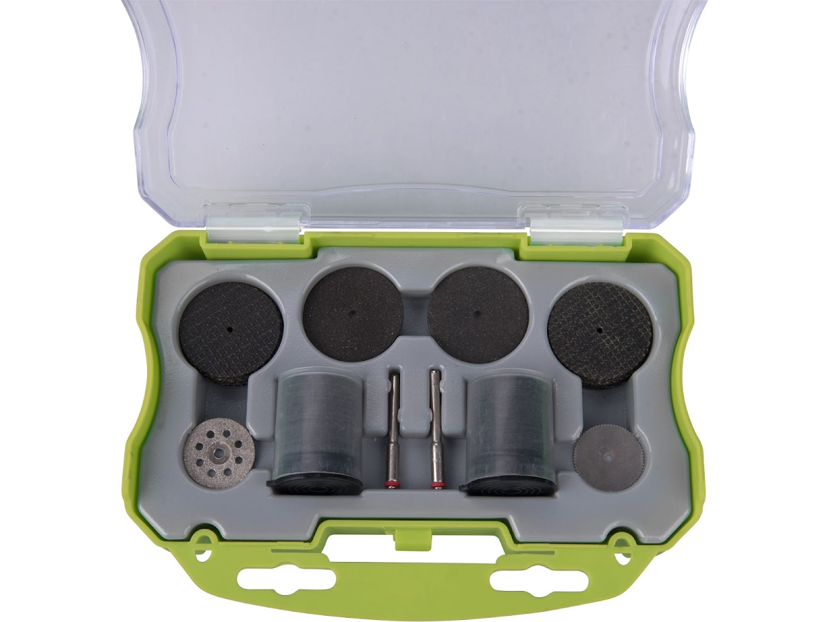 EXTOL PREMIUM Nástavce na přímou brusku, sada 74 ks 903770