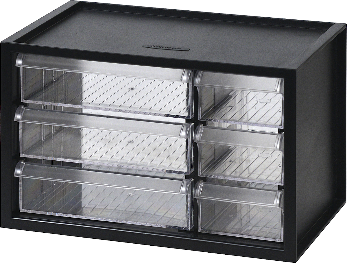 SHUTER Pořadač 6 zásuvek A9-306