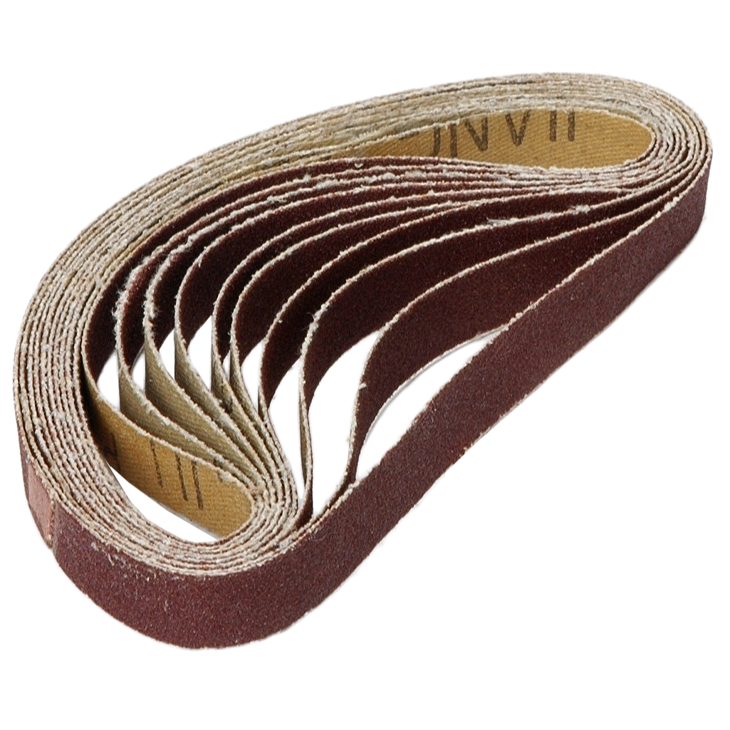 Brusný pás 10 × 330 mm P120 set 10 ks SBT-001 (120)