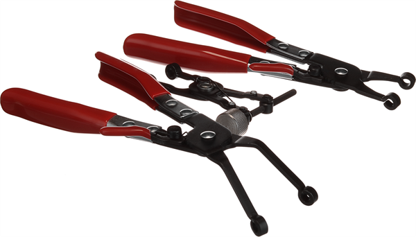 Sada kleští na hadicové spony – s výměnnými nástavci AT8241