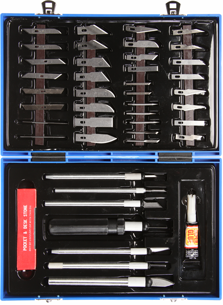 Sada modelářských nožů BD BD-450