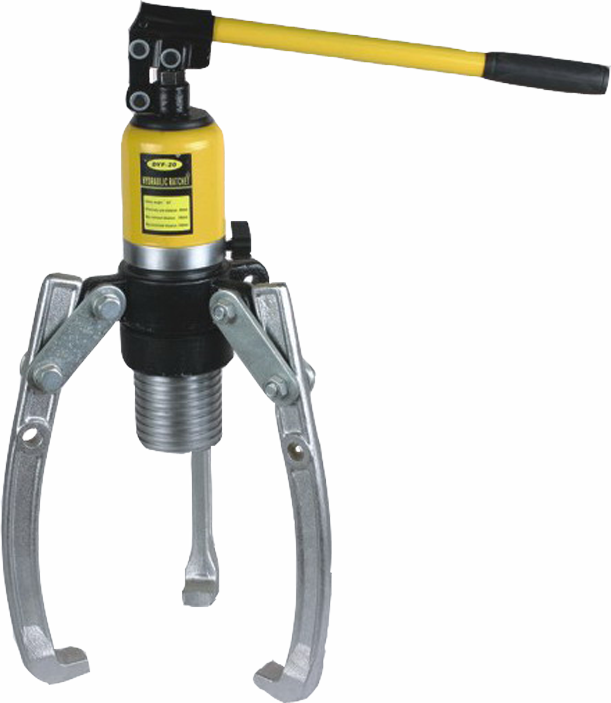 Hydraulický stahovák ložisek – 20 t, s rameny a příslušenstvím DYF-20