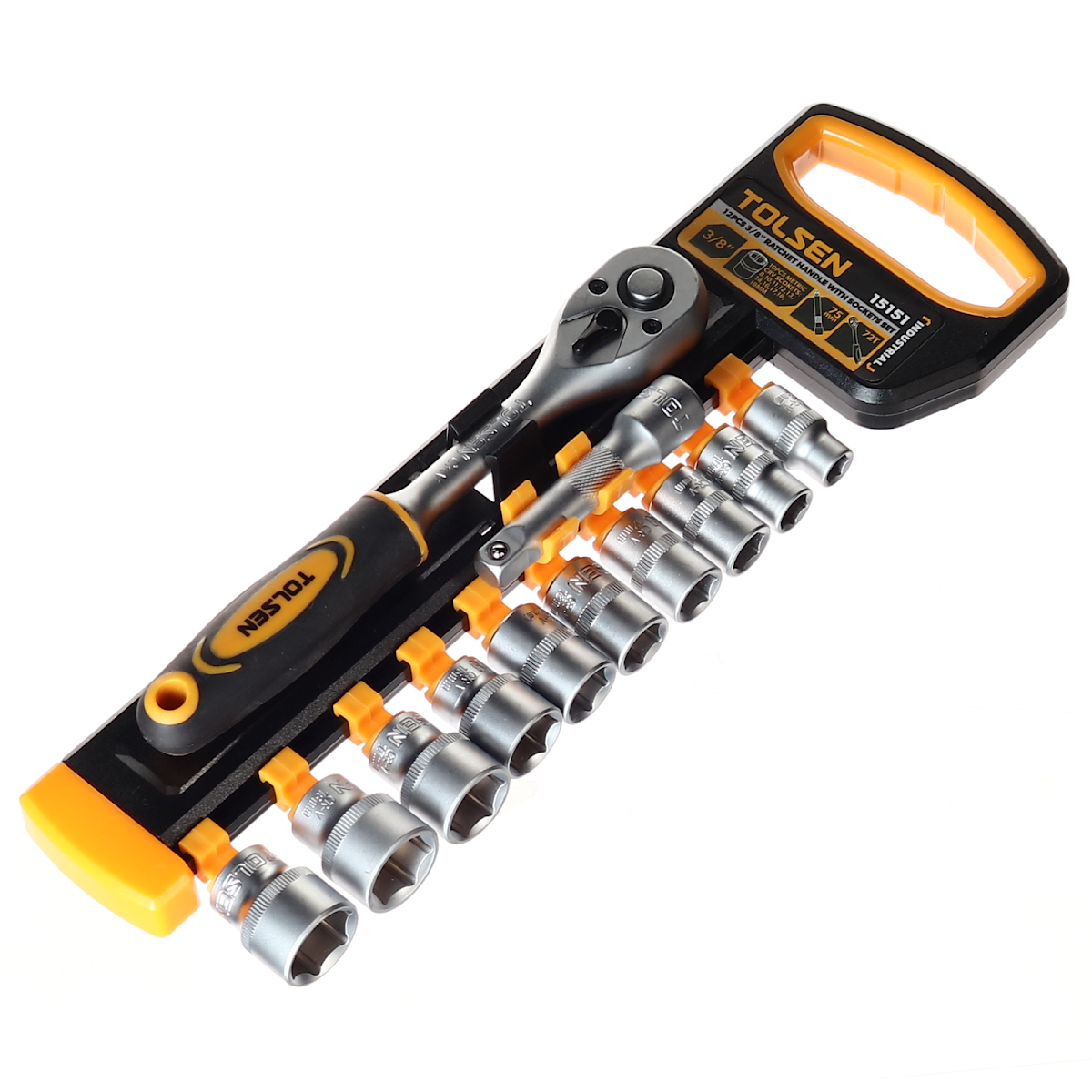 TOLSEN Gola sada 3/8 12 ks 15151