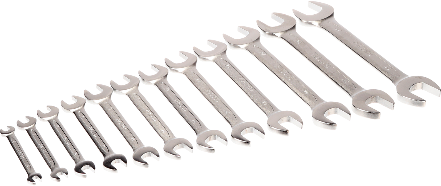 TOLSEN Sada stranových klíčů 12 ks 6 - 32 mm 15165