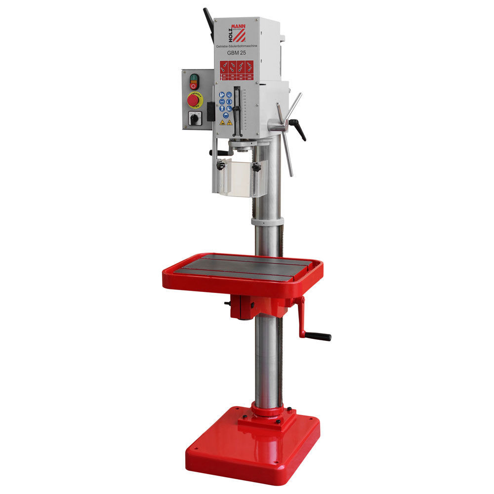 Sloupová vrtačka s převodovkou Holzmann GBM25 400V GBM25_400V