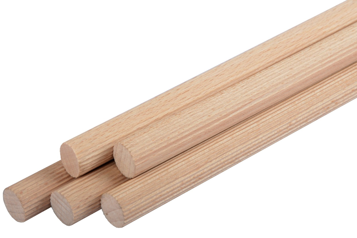 Pinie Tyčovina vroubkovaná 12 mm, délka 800 mm 101-12800
