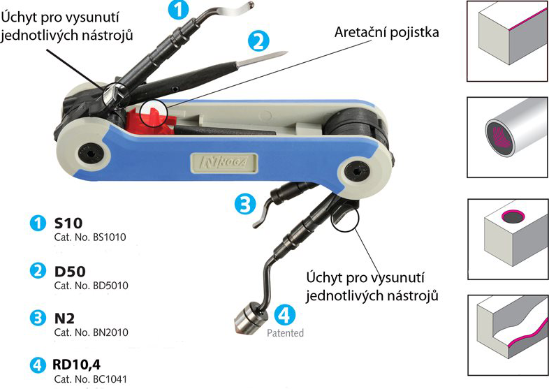 MULTI škrabák NOGA RG1000