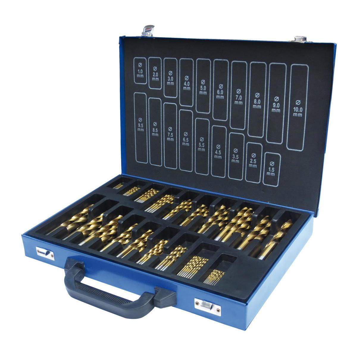 Sada spirálových vrtáků HSS Holzmann SPS170TIN SPS170TIN