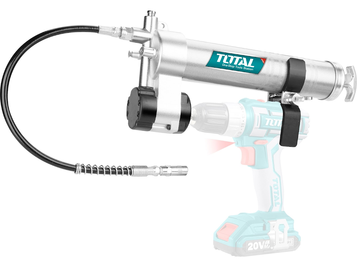 TOTAL Přídavná mazací pistole, industrial, objem 400ml TGULI2001