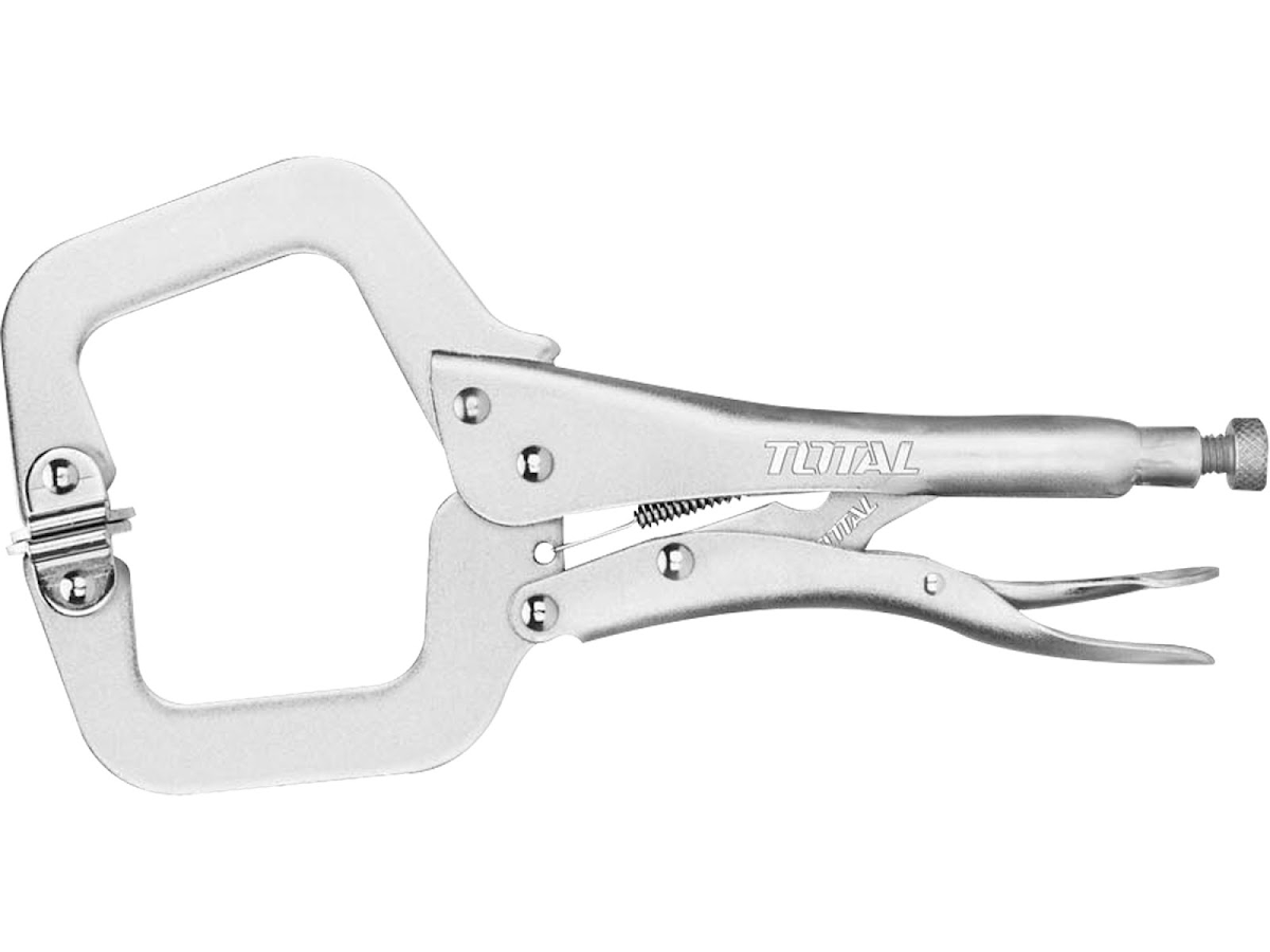 TOTAL Kleště rychloupínací svařovací, 280 mm, 710 g THT111113