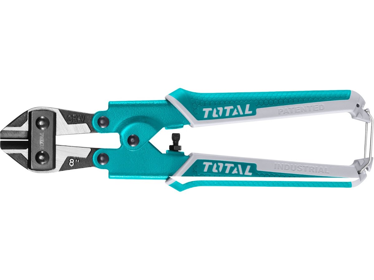Levně Kleště štípací pákové, industrial, 200 mm/8", CrV TOTAL THT11386