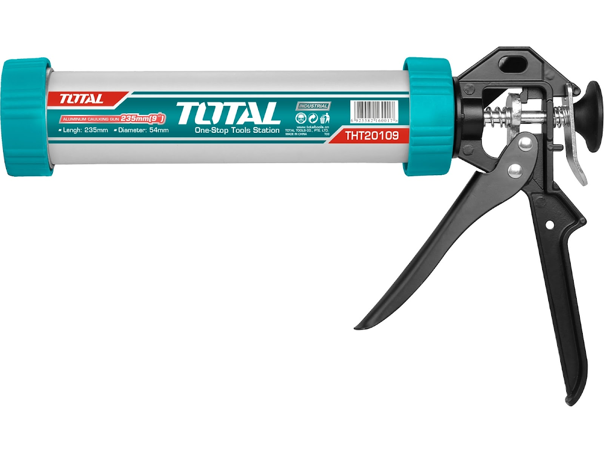 TOTAL Pistole vytlačovací profi "tubus", 235 mm THT20109