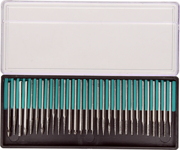 Diamantové brusné nástavce 30 ks XD-Z010 (3X30PC)