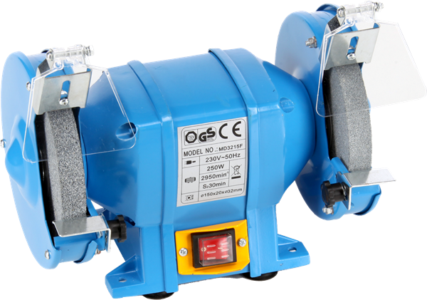 Stolní dvoukotoučová bruska 250 W 200026