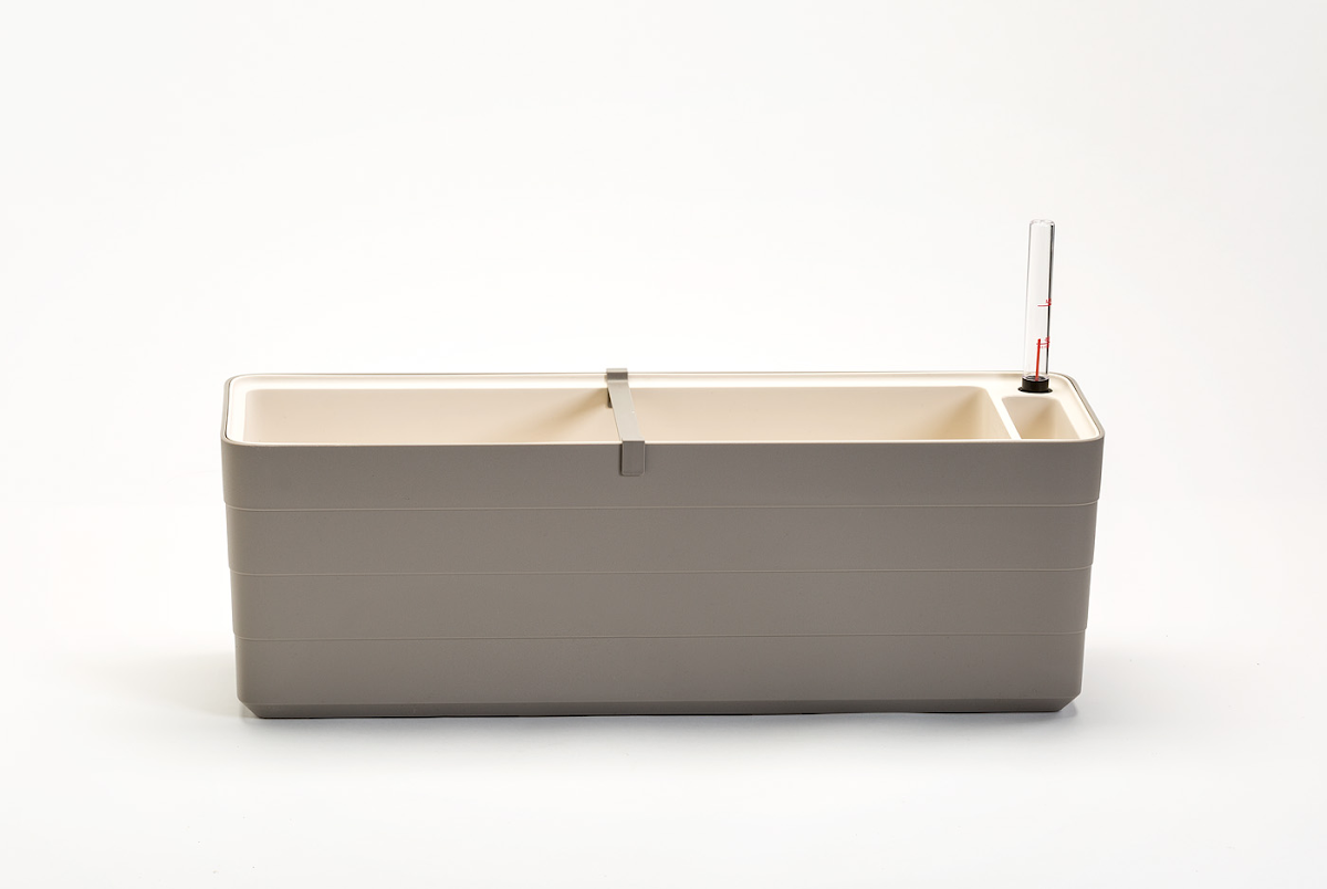 Levně Plastia Truhlík Berberis 60 cm - taupe béžová 196007