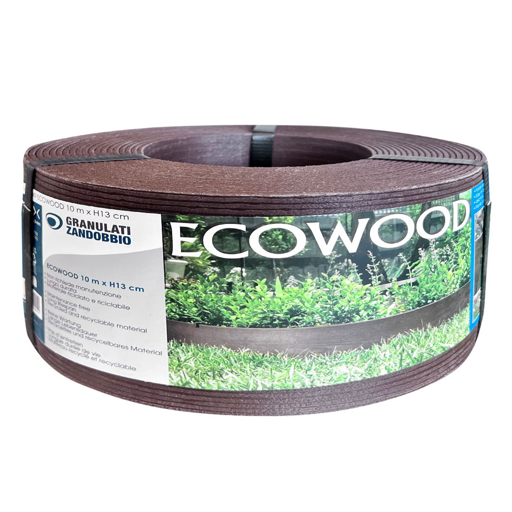 Levně Granulati Zandobbio S.p.A. Obrubník ECOWOOD 6,1 m x 13,5 cm PRO o01048