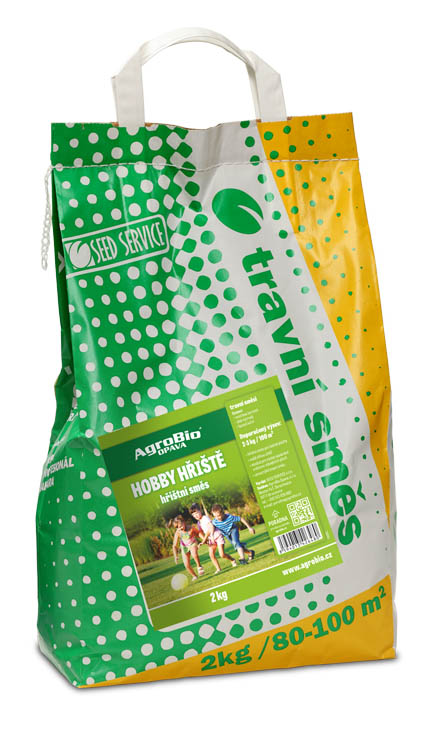 Levně AgroBio Travní směs Hobby Hřiště 2 kg 006022