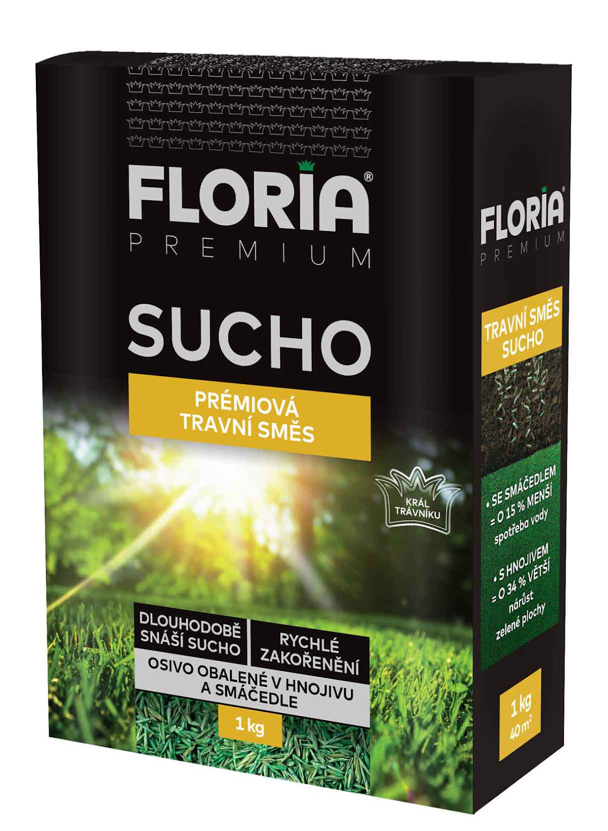 Levně AGRO CS FLORIA PREMIUM Travní směs Sucho 1 kg 008509