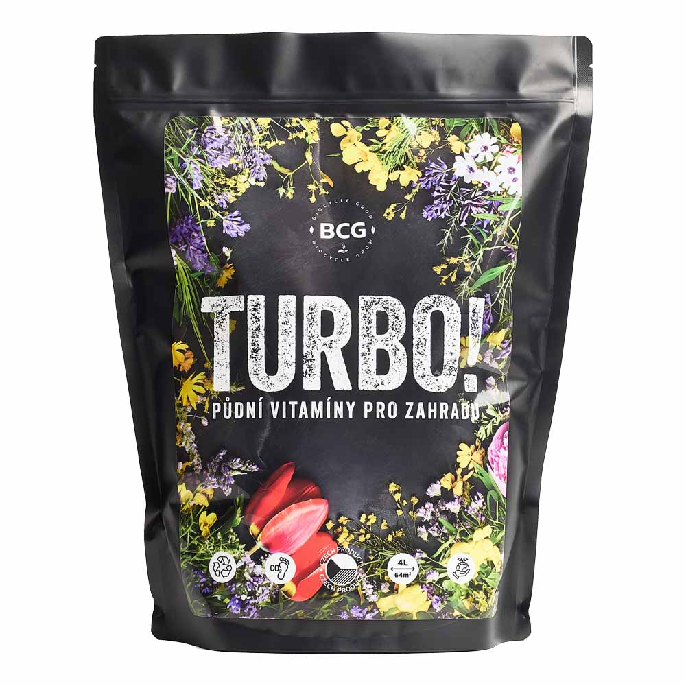 Levně Bio Cycle Grow s.r.o. TURBO! Půdní vitamíny pro zahradu 4 l TURBOZ