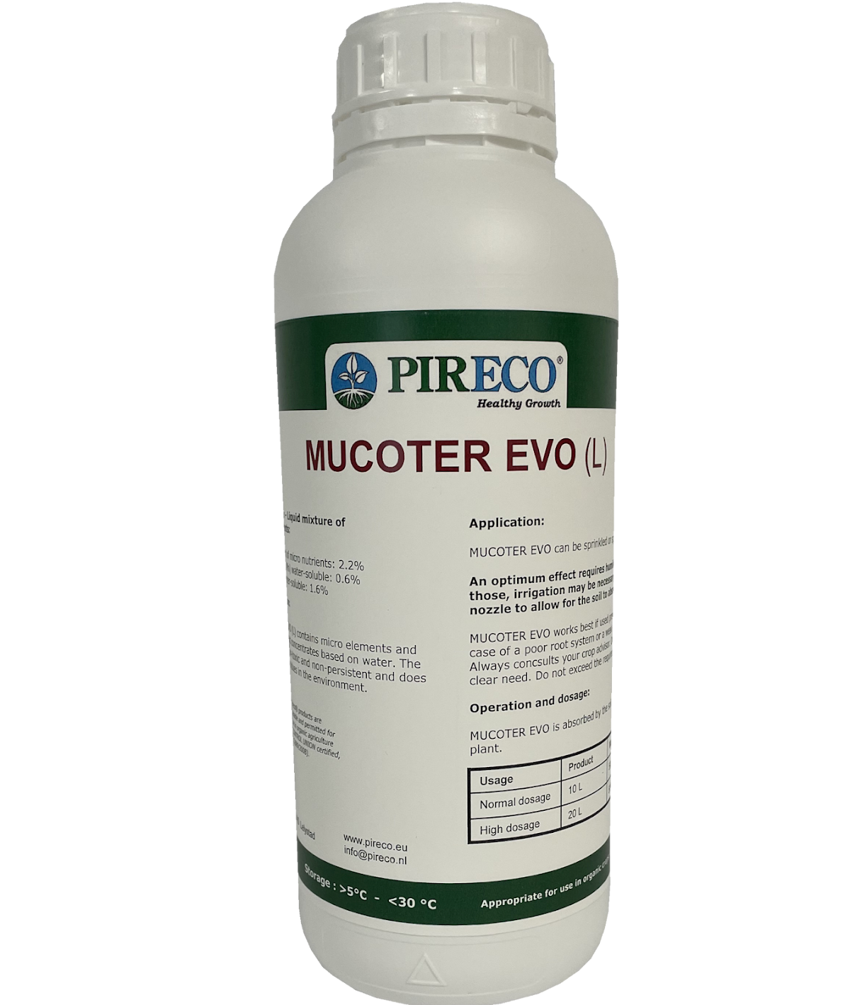Pireco Mucoter L 1 l 10002P