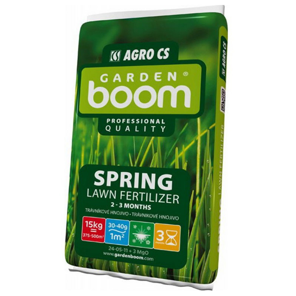 Levně AGRO CS Garden Boom Spring 24-05-11+3MgO 15 kg 071424