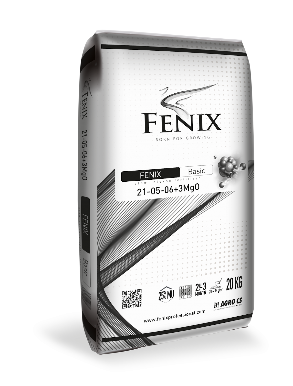 Levně AGRO CS FENIX Basic trávníkové hnojivo (MU) 20 kg 071810