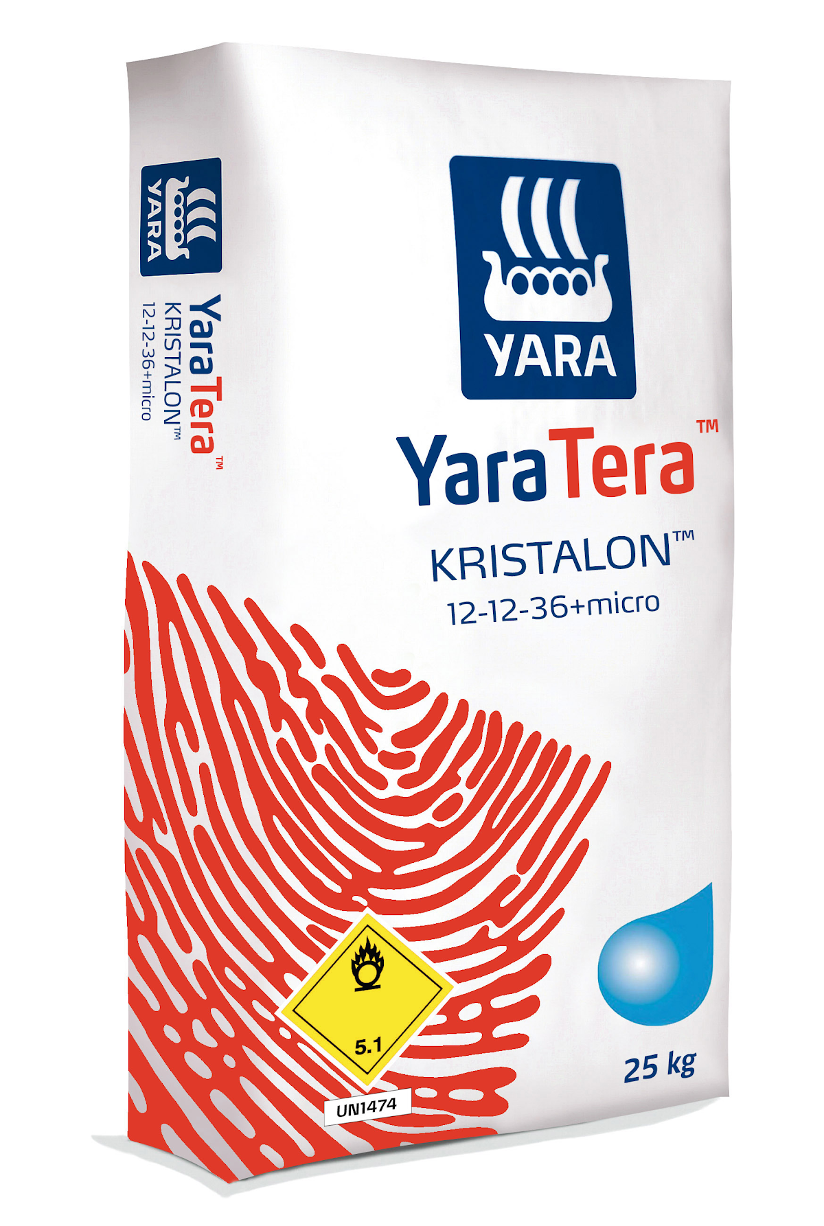 Yara Kristalon Červený 12-12-36+1MgO+ME 25 kg 013002