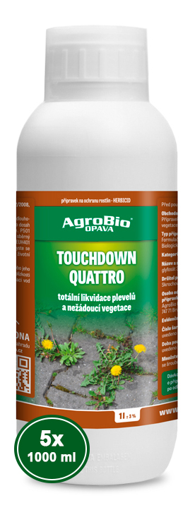 AgroBio totální herbicid  TOUCHDOWN QUATTRO 5 l 040677