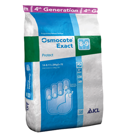 Levně ICL Osmocote Exact Protect 8-9M 25kg 14-8-11+2MgO+TE 884204