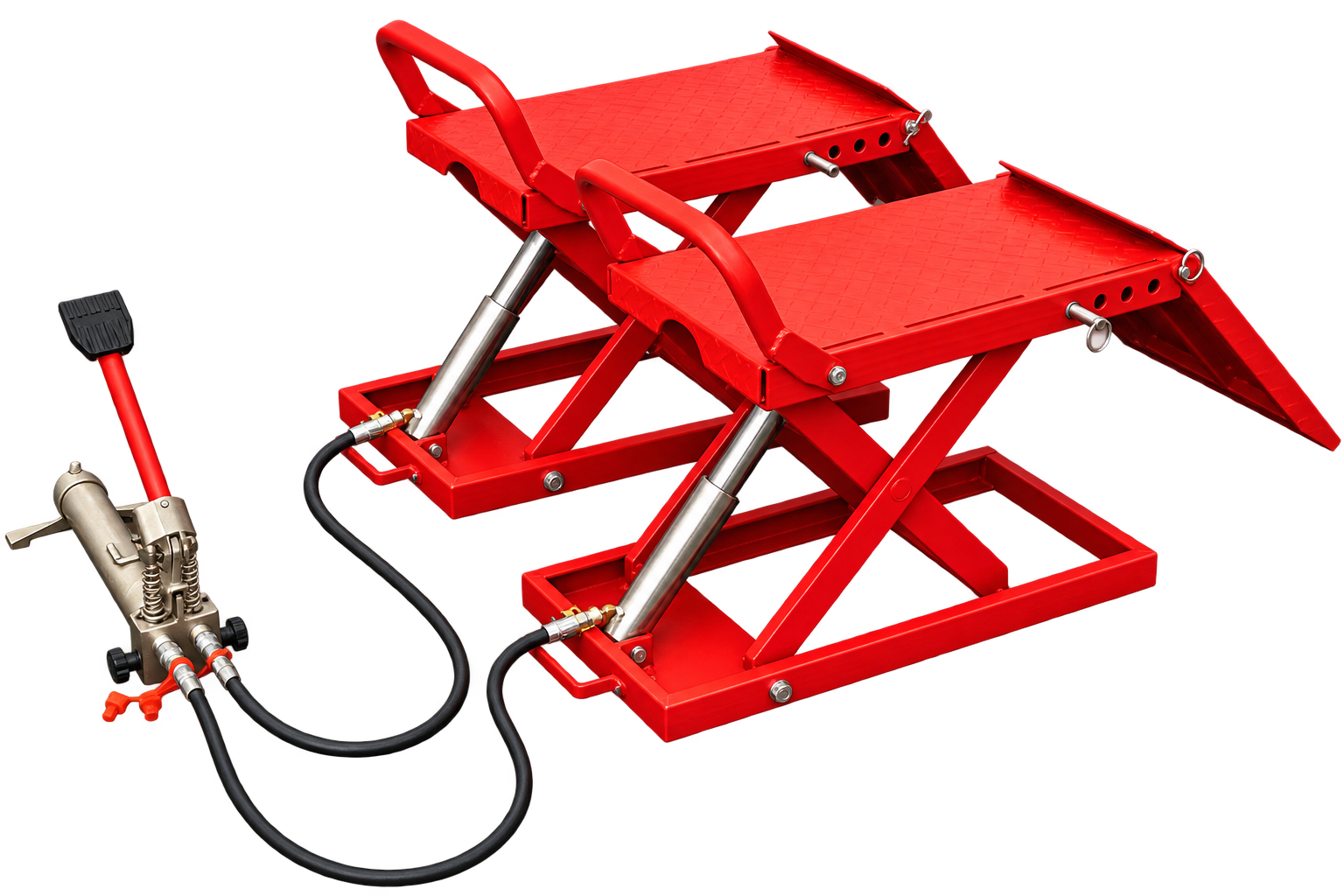 Shineda Nájezdový hydraulický zvedák "pár" - 2 x 680 kg