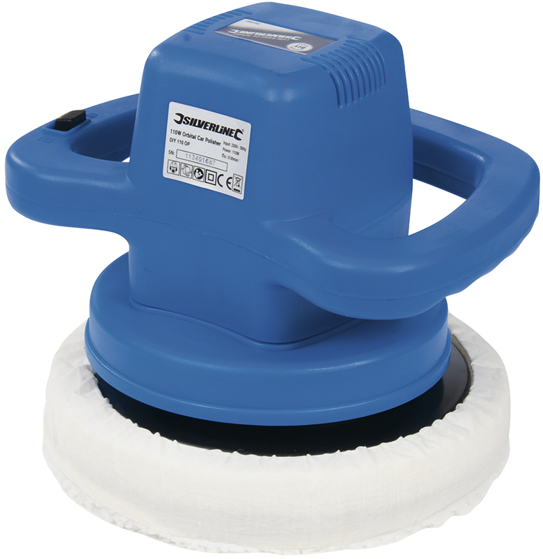 Levně Leštička Silverline 240 mm – 110 W, pro finální úpravy 261362