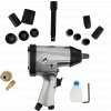 Rázový utahovák 1/2" – 310 Nm, sada s nástavci